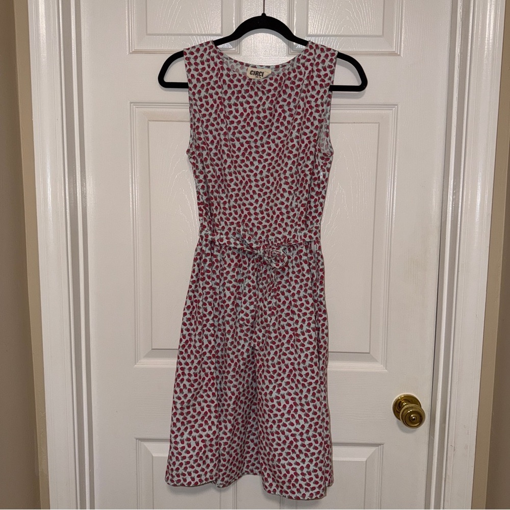 Circus Strawberry Print Midi Dress – UK 14